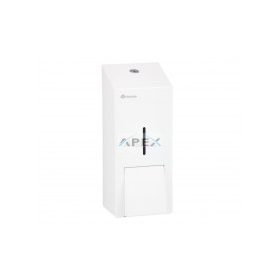   MERIDA STELLA WHITE Habszappan adagoló, rozsdamentes, fehér, 2000 adag