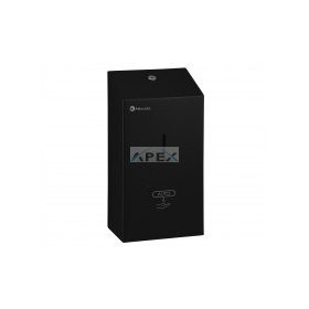   MERIDA STELLA BLACK, Habszappan adagoló, INFRA, patronos kivitel, rozsdamentes, 1000ml