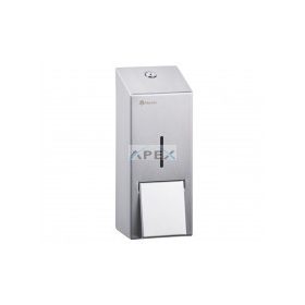   Merida Szappanadagoló, rozsdamentes, szálcsiszolt, utántöltős, 800 ml