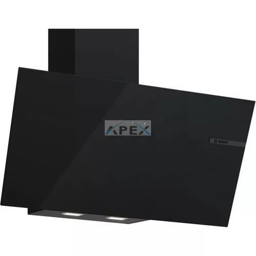Bosch DWK85DF61 Serie | 4, Falra szerelhető páraelszívó, 80 cm, Fekete üveg