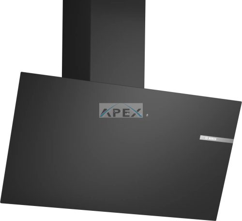 BOSCH DWK85DK60 Serie | 2, Falra szerelhető páraelszívó, 80 cm, Fekete üveg