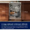 Electrolux E87LB200S Beépíthető mosogatógép, 60 cm, 15 terítékes