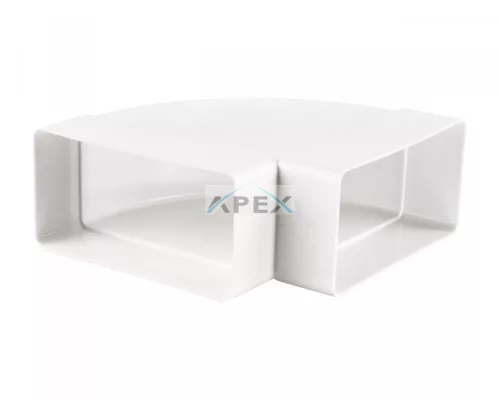 Laposcsatorna vízszintes könyök 60x204 mm