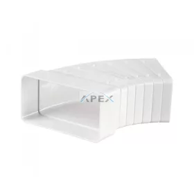 Laposcsatorna 45°-os, 60x204 mm