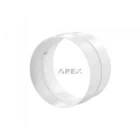 Kör légcsatorna csőkapcsoló 125 mm átmérő