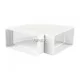 Lapos csatorna vízszintes könyök 90x220 mm