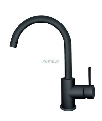 EVIDO 105874 EVIDO LANA íves álló gránit csaptelep, fekete