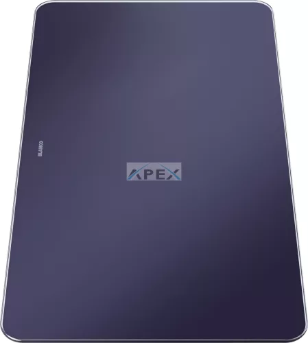 BLANCO Üveg vágólap kék ANDANO XL 495x280