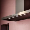 Falmec PLANE NRS PLUS 120 cm fali páraelszívó, fekete