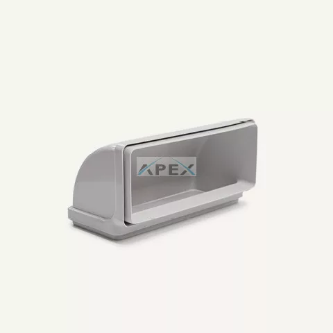 Falmec lapos könyök elem 90°, függőleges, 220x90 mm
