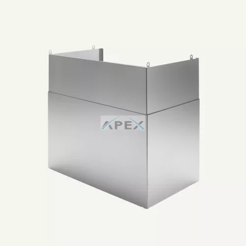Falmec teleszkópos kürtő H=185+185 mm, inox (VIRGOLA, MOVE)