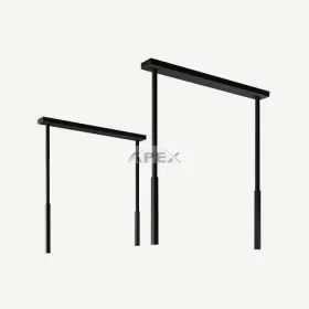   Falmec SPAZIO 130 tartókar-hosszabbító szett H=900 mm, fekete