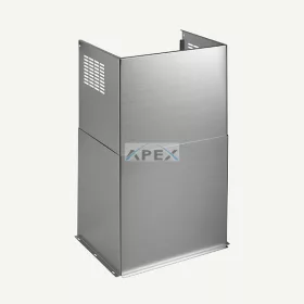   Falmec teleszkópos kürtő NRS páraelszívókhoz H=315+320 mm, inox (GRUPPO INCASSO, VIRGOLA)