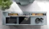 Falmec MONOLITH 90 cm tároló modul, fekete