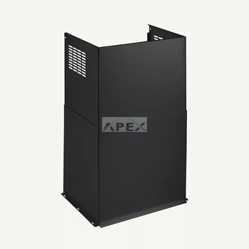 Falmec teleszkópos kürtő NRS páraelszívókhoz H=315+320 mm, fekete (GRUPPO INCASSO, VIRGOLA)