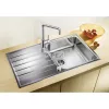 BLANCO LIVIT XL 6S 18/10 fényes furatta
