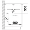 BLANCO METRA 45S-F antracit exc., SZINTBE ÉPÍTÉS