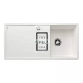 BLANCO METRA 6S-F fehér exc., SZINTBE ÉPÍTÉS