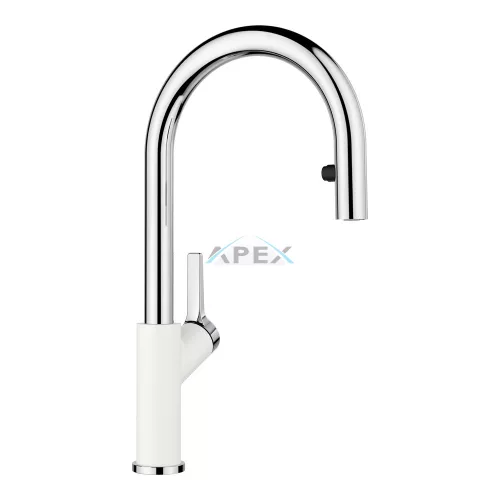 BLANCO 521368 CARENA-S Vario fehér/króm HD