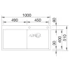BLANCO CLARON 5S -IF jobbos InFino