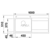 BLANCO DIVON II 5S-IF balos InFino