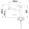 BLANCO 523119 AMBIS-S HD tömör rm. acél