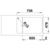 BLANCO LANTOS XL 6S-IF Compact exc.