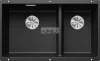 BLANCO SUBLINE 430/270-U antracit excenter.nélkül