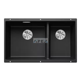 BLANCO SUBLINE 430/270-U antracit excenter.nélkül