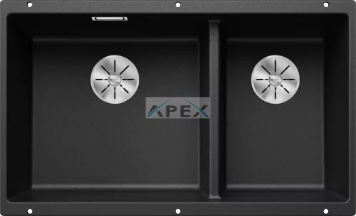 BLANCO SUBLINE 430/270-U antracit excenter.nélkül