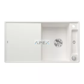 BLANCO AXIA III 5S-F fehér üveg tart., SZINTBE ÉPÍTÉS