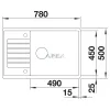 BLANCO ZIA XL 6 S C kávé exc.