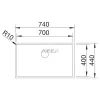BLANCO CLARON 700-IF DX