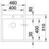 BLANCO CLARON 400-IF/A DX