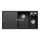 BLANCO AXIA III 6S jobb antracit fa t