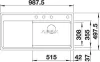 BLANCO ZENAR XL 6S-F DGP antracit fa ta