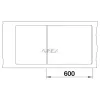 BLANCO ZENAR XL 6S-F DGP antracit fa ta