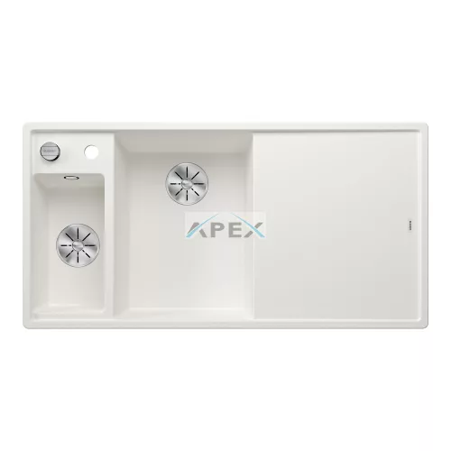 BLANCO AXIA III 6S bal fehér üveg t.