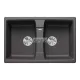 BLANCO LEXA 8 palaszürke exc.nélkül