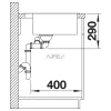 BLANCO ANDANO 340/180-IF/A exc. InFino