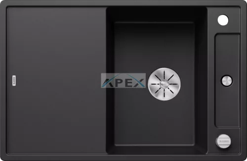 BLANCO AXIA III 45 S fekete üveg tart.