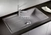 BLANCO METRA XL 6S-F fekete exc., SZINTBE ÉPÍTÉS