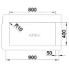 BLANCO SUBLINE 800-U fekete exc.n.