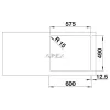 BLANCO SOLIS 340/180-IF/A j. exc. InFino