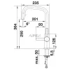 BLANCO 526614 JANDORA-S HD tömör rm. acél