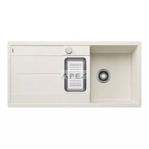 BLANCO METRA 6S-F törtfehér exc., SZINTBE ÉPÍTÉS