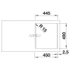 BLANCO NAYA 45 törtfehér