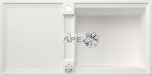 BLANCO ADIRA XL 6S-F fehér mosogatótálca, excenterrel, SZINTBE ÉPÍTÉS