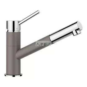 BLANCO 527654 KANO-S vulkánszürke/króm ND