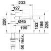 BLANCO 527710 ALTA-S II satin platinum HD